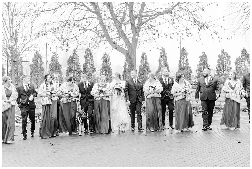 New Year's Eve Veterans Terrace Burlington Wedding Photos
