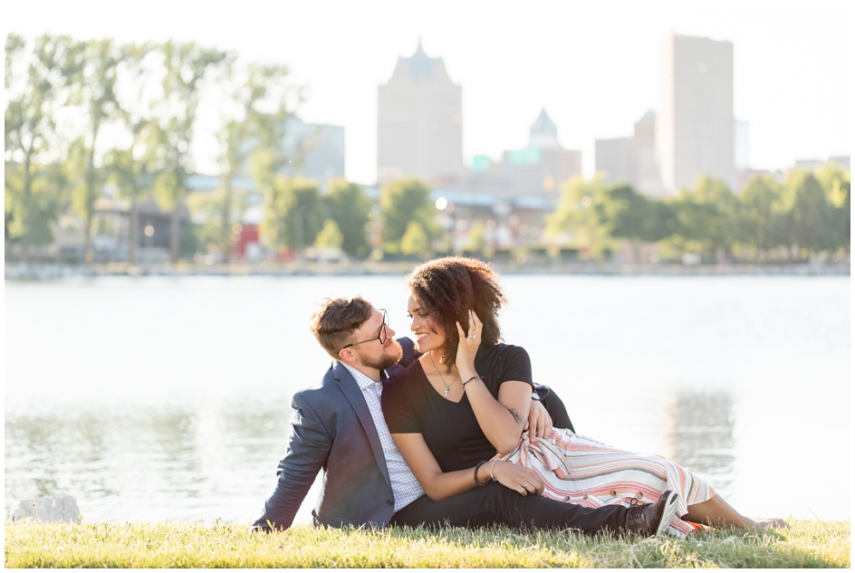 Lakeshore State Park Engagement - Milwaukee Wedding Photographer