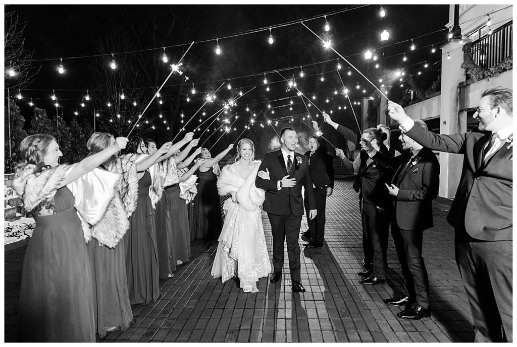 New Year's Eve Veterans Terrace Burlington Wedding Photos